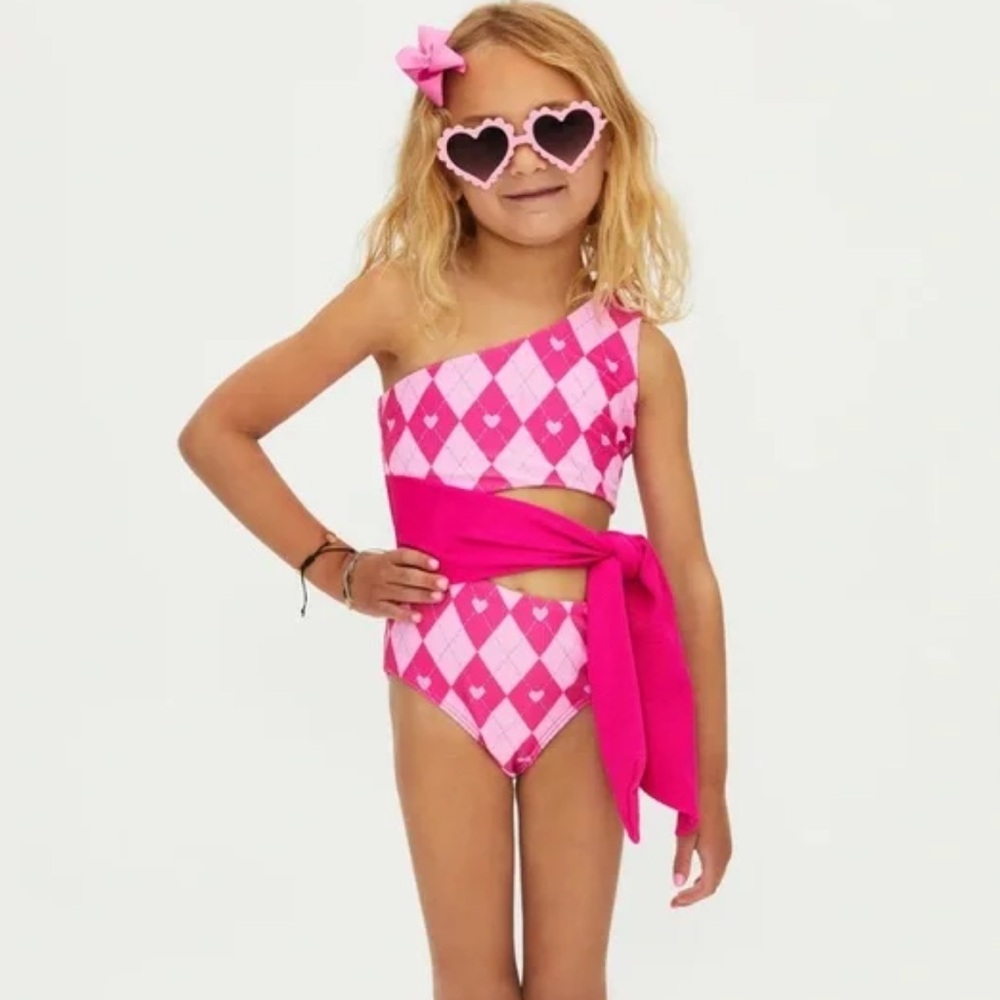 Beach Riot Carlie One Piece Swimsuit size 3/4 kids